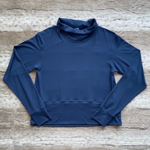 Lululemon Ready to Rulu Pullover in Pitch Blue Size 6 - Picture 5 of 16